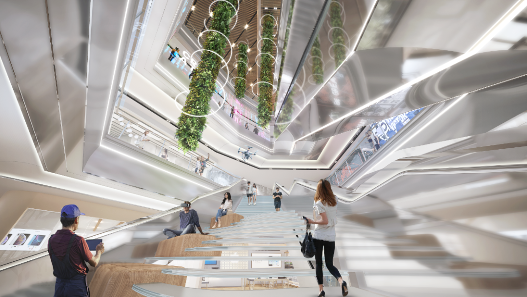 徐家汇太平洋数码二期,科技社交自然融合的商业地标-8