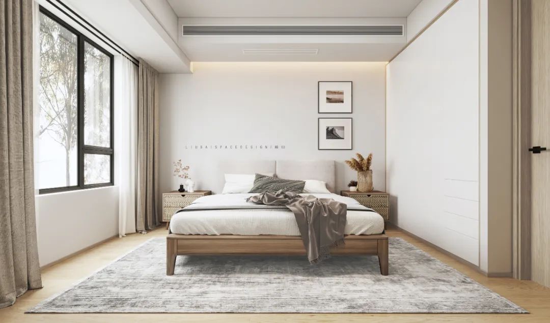 公园天下 150 平米简约归真空间设计丨留白空间设计-22