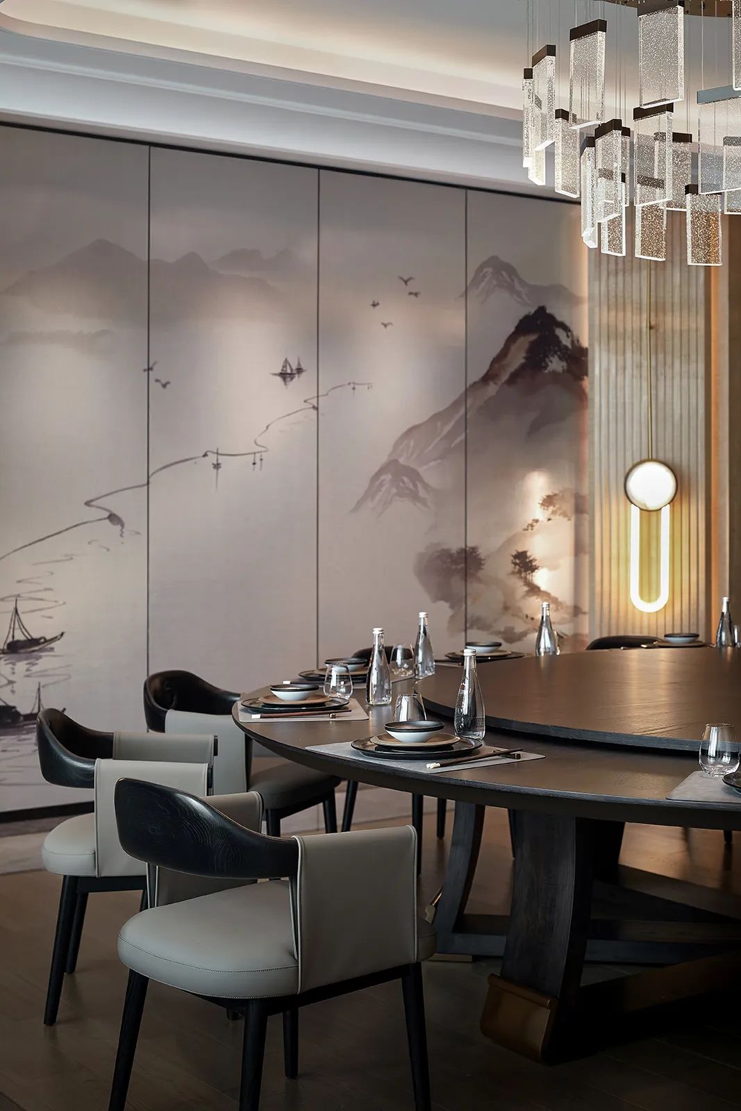 东方韵味餐厅设计丨中国深圳丨蒂陌软装设计-26