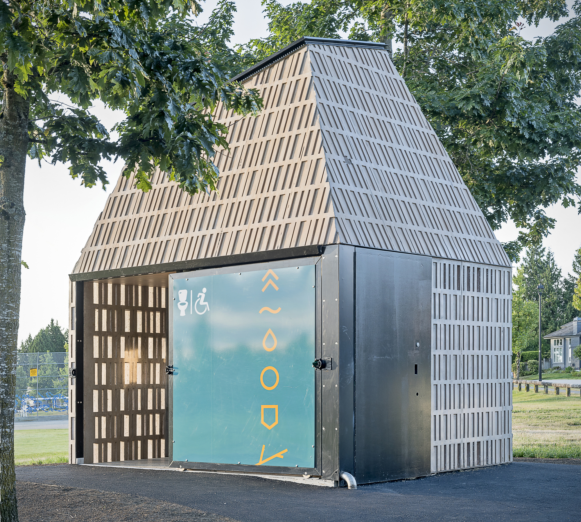 萨里公园洗手间丨加拿大丨JIM Architecture-13