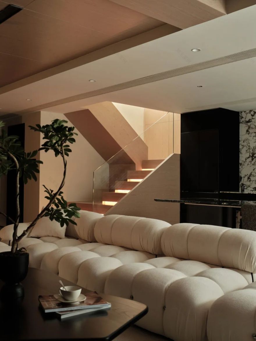 BENSON DESIGN 原创设计丨350㎡自然·静奢之家-81