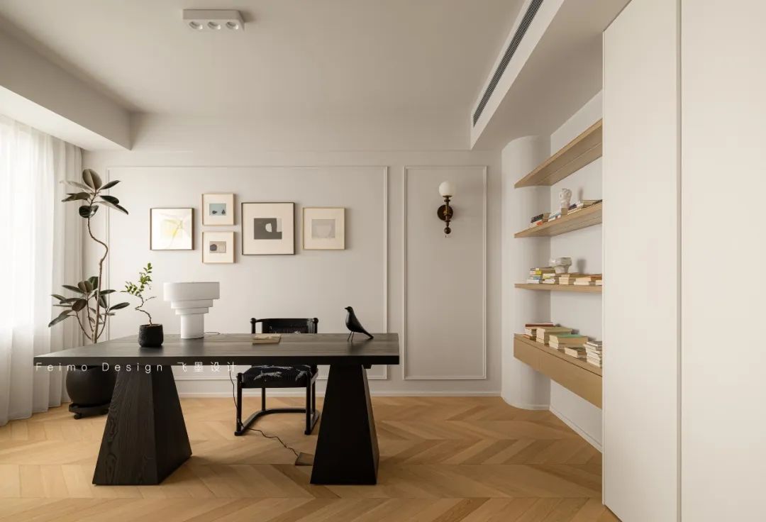 160㎡现代法式养老宅丨飞墨设计组-55