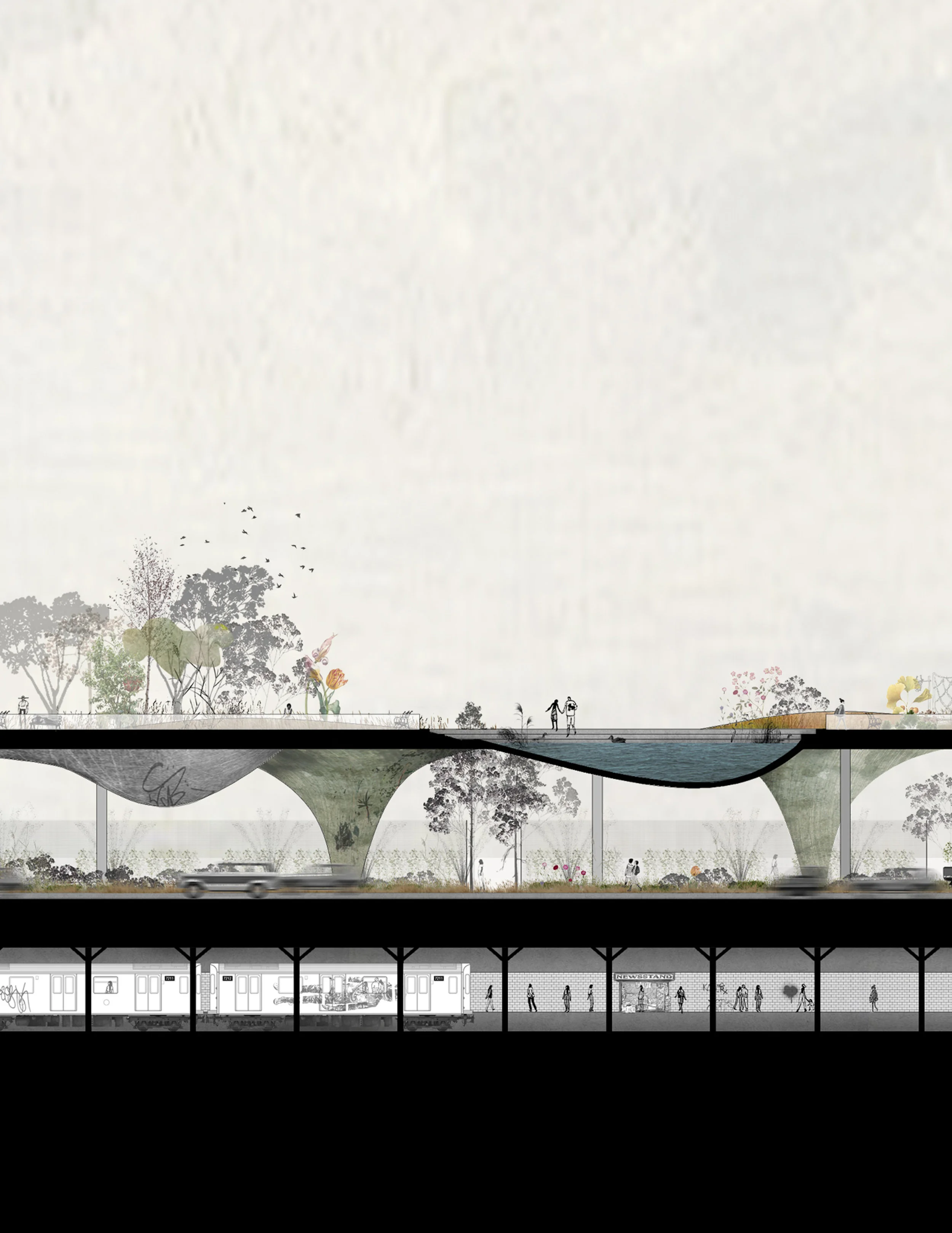 城市树木农场 + 公园丨美国曼哈顿-15