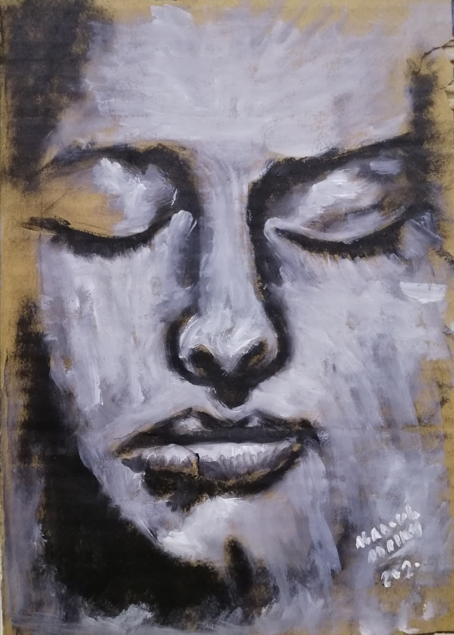 女士肖像素描画廊-6