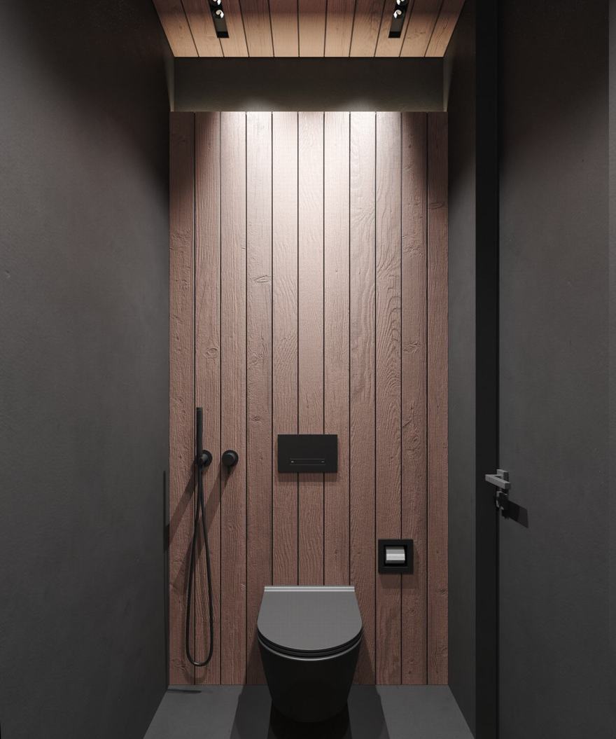 莫斯科森林中的自然共生别墅丨Stephen Tsymbaliuk-24