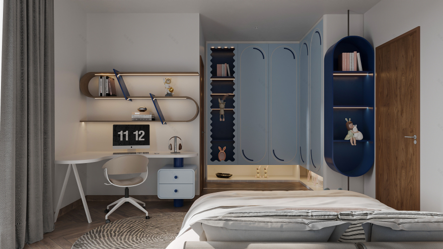 CHILDREN'S BEDROOM - GLADIA KHANG DIEN PROJECT-9