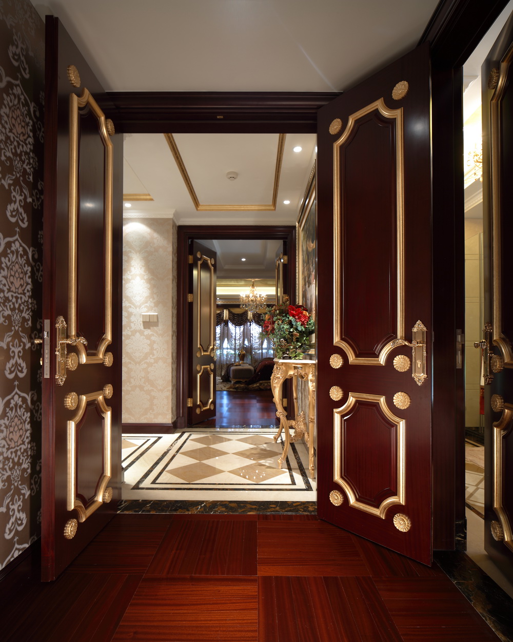 泉州浦西万达公馆 豪华欧式样板房-15