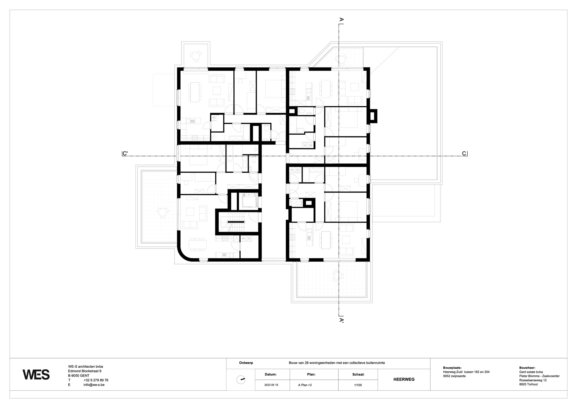 赫尔韦格住宅区丨Belgium丨WES architecten-25