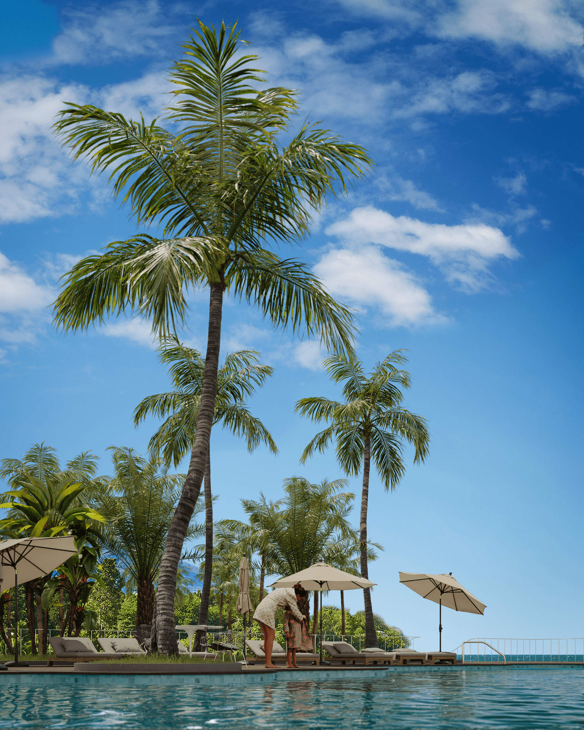 日落泳池丨Fábio Claudino-10