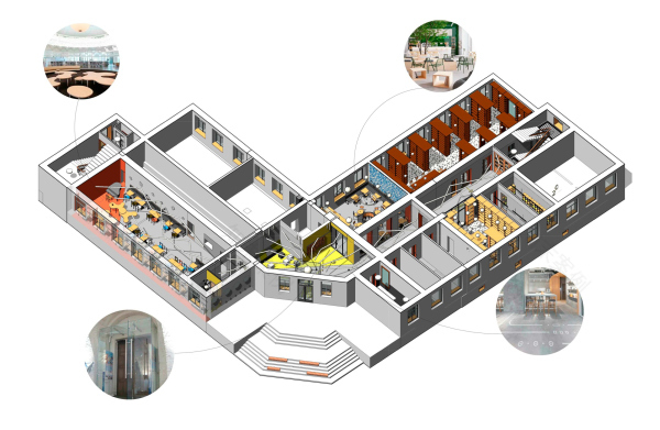 圣彼得堡第610古典中学重建项目丨俄罗斯圣彼得堡丨建筑工作室11-35