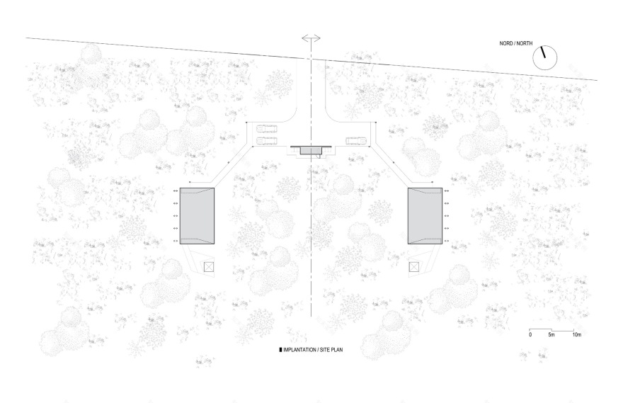 Forest Glamp 露营地丨加拿大魁北克丨Bourgeois,Lechasseur architects-36