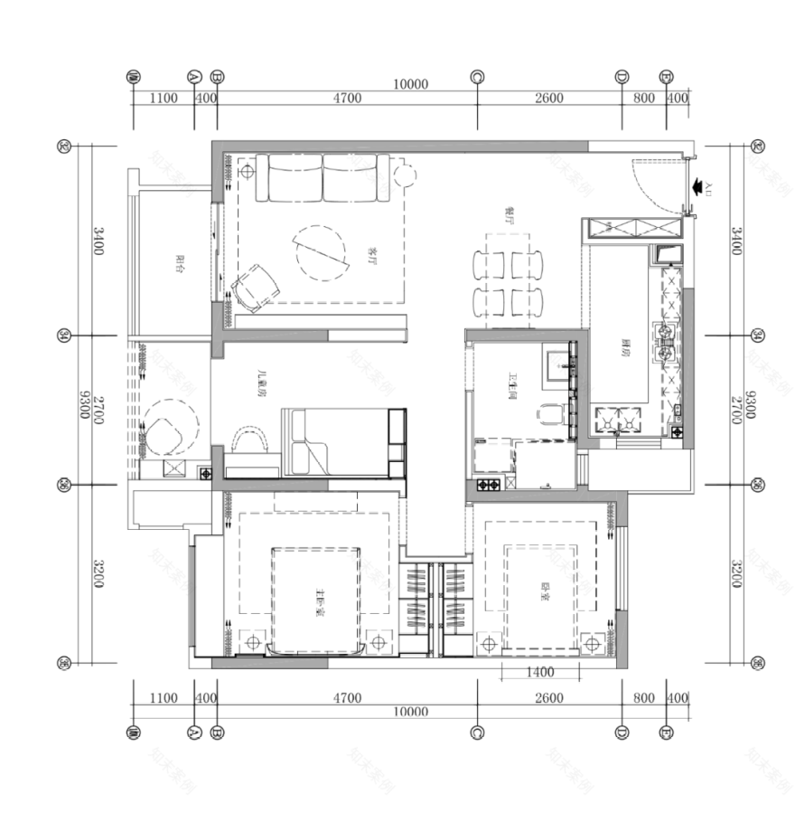 甘肃天水恒顺·阳光城翡丽湾样板间丨中国天水丨EVD廿象设计-34