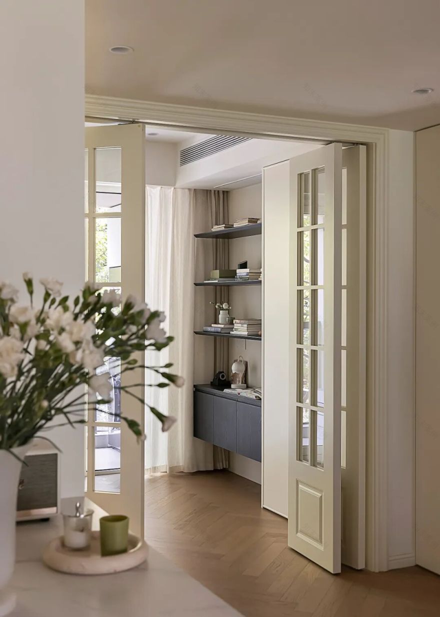 【新作】谁说小户型不能玩法式?97㎡治愈系空间,美到不想出门-66