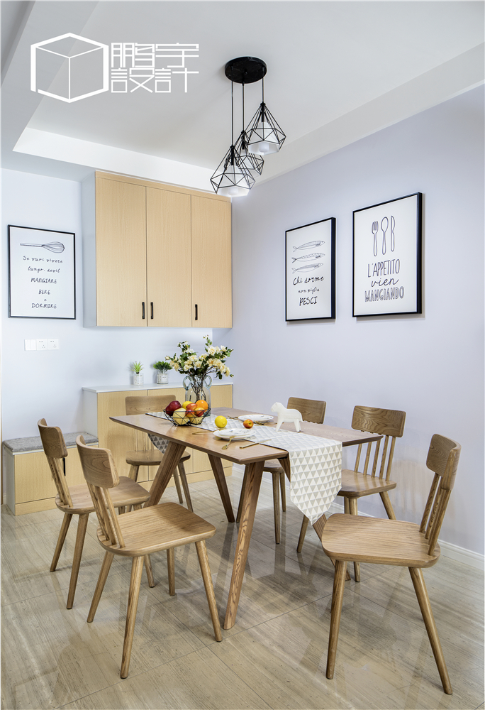 100㎡北欧风居室 | 简约自然，温馨年轻-6