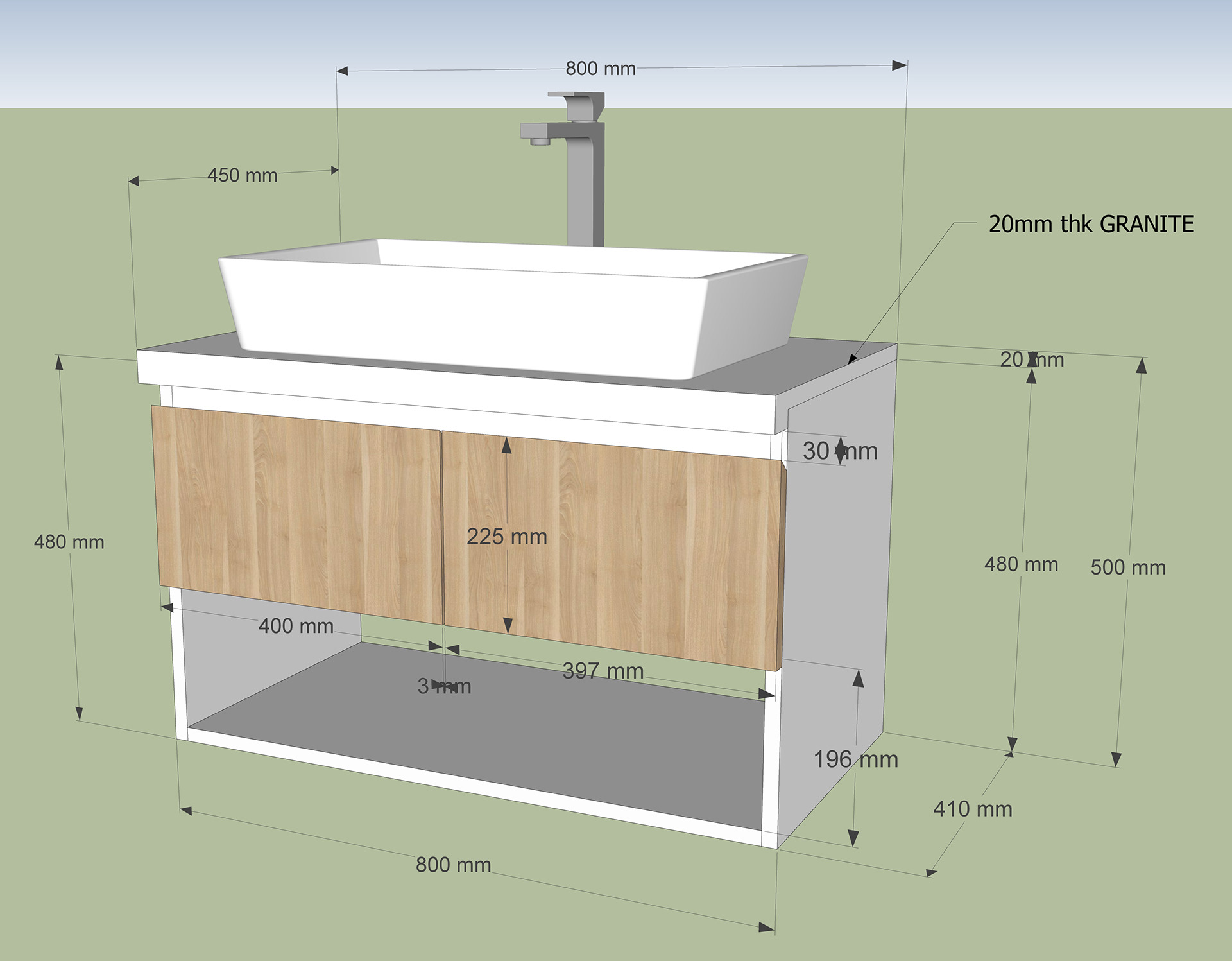 LAVATORY TOILET CABINET DETAILS:-5