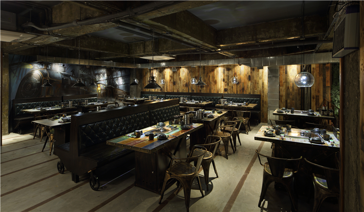 【餐饮空间设计】BONE烤肉店-12