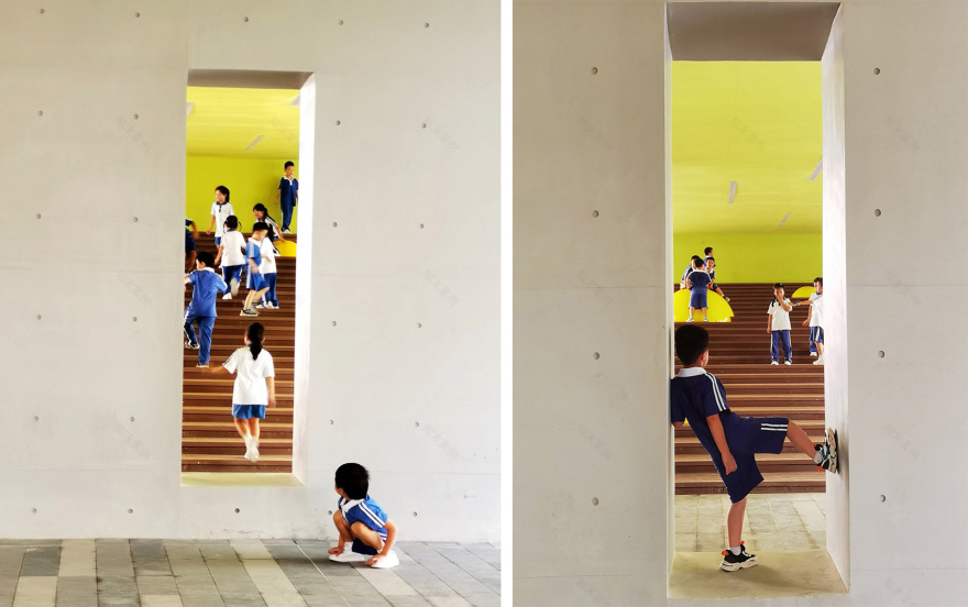 深圳福田绿洲小学丨中国深圳丨悉地国际东西影工作室-37