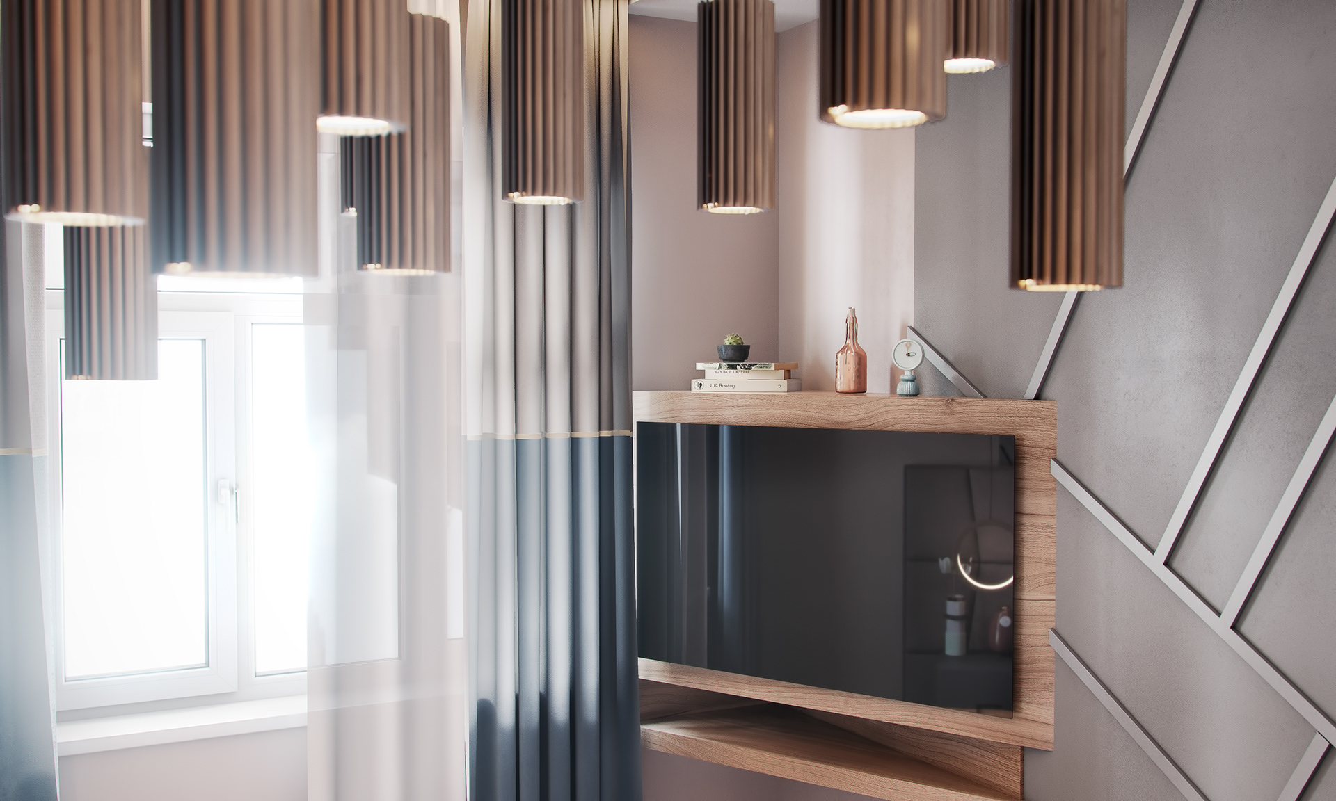 Visualization of an apartment in Moscow-20