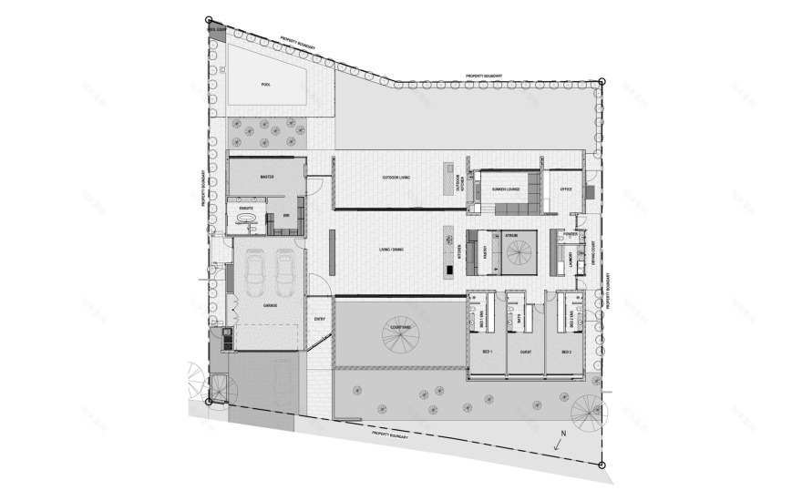地层楼丨澳大利亚丨Joe Adsett Architects-14