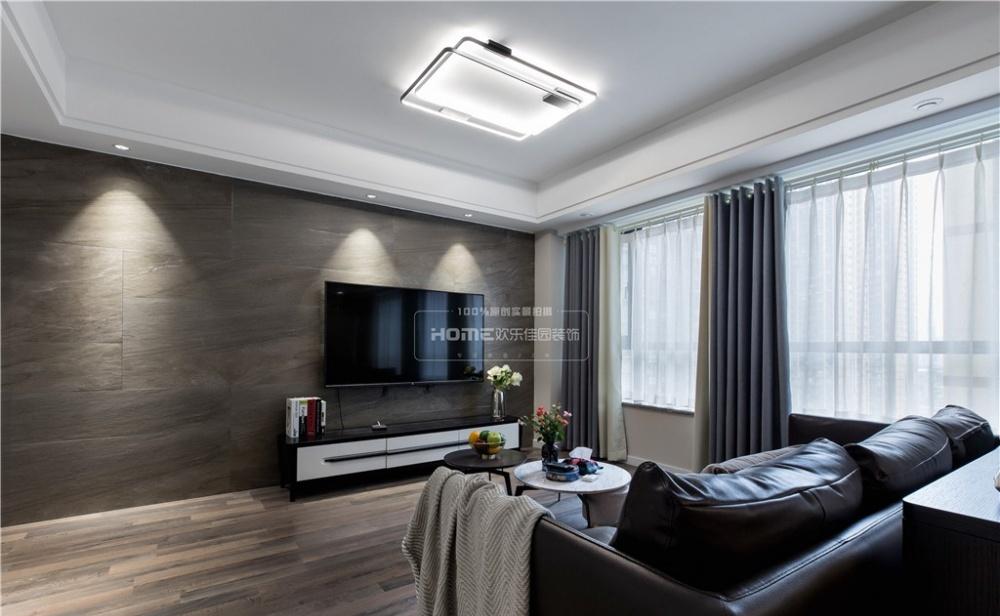 88 平现代简约家居,黑白灰变奏曲-14