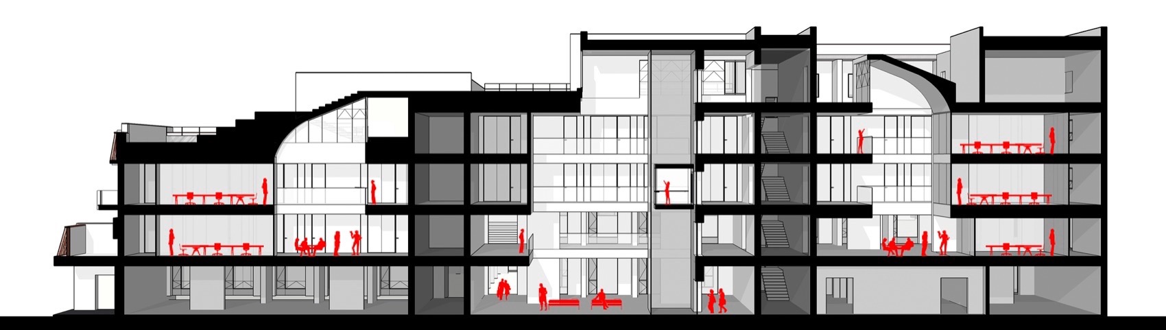 清华大学万科公共卫生与健康学院丨中国北京丨URBANUS都市实践建筑设计事务所-54