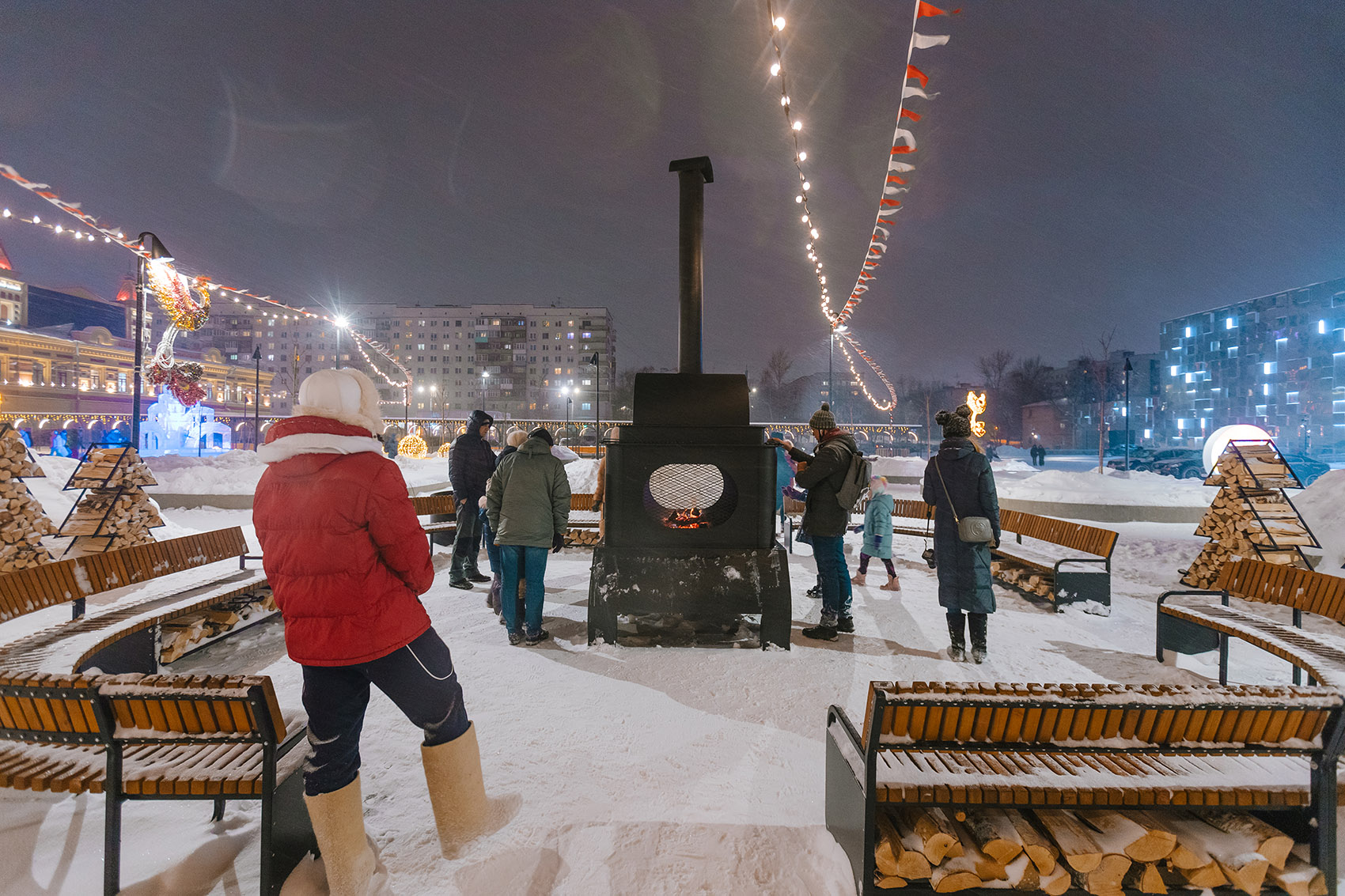 俄罗斯广场景观设计丨俄罗斯诺夫哥罗德丨Megabudka Architecture Bureau-56