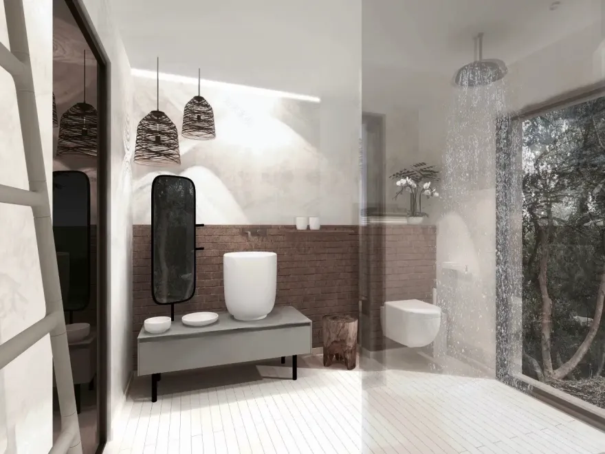 现代灵魂 | corse 东部的 Misincu 酒店设计-6