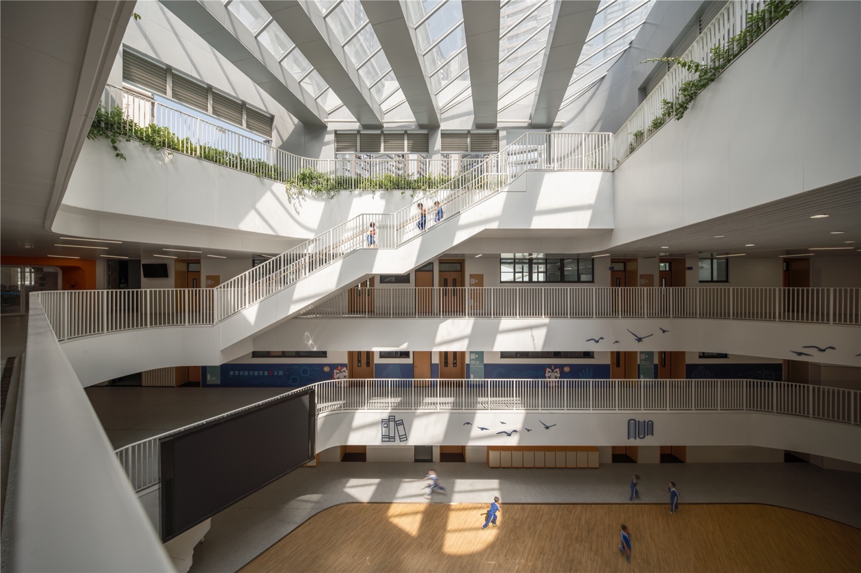 深圳长源小学 | 微型校园的复合集约设计-65