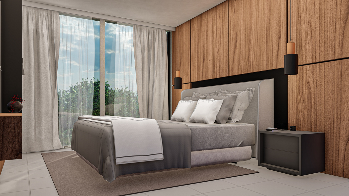 梦幻双卧空间丨知名设计师-2