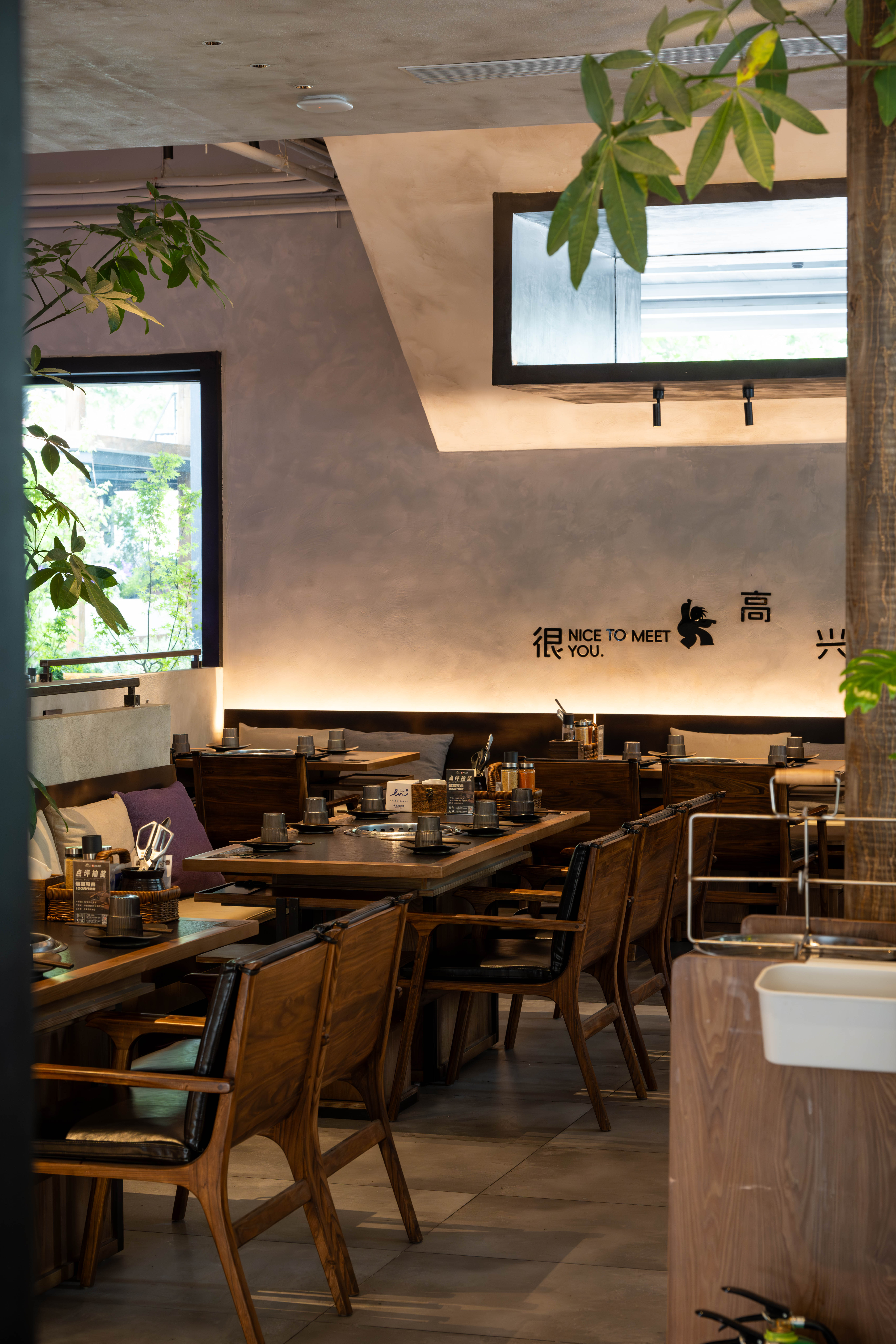 冷遇见暖融合烤肉丨中国郑州丨山野设计-41