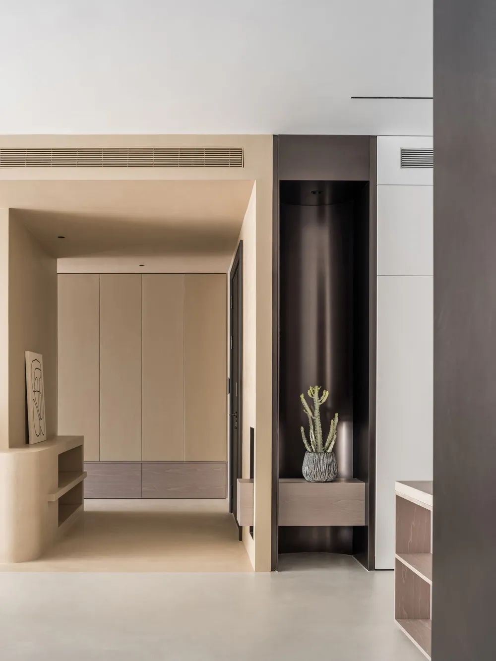 260㎡大平层，颠覆奢华，暖调极简 | 赫设计-20