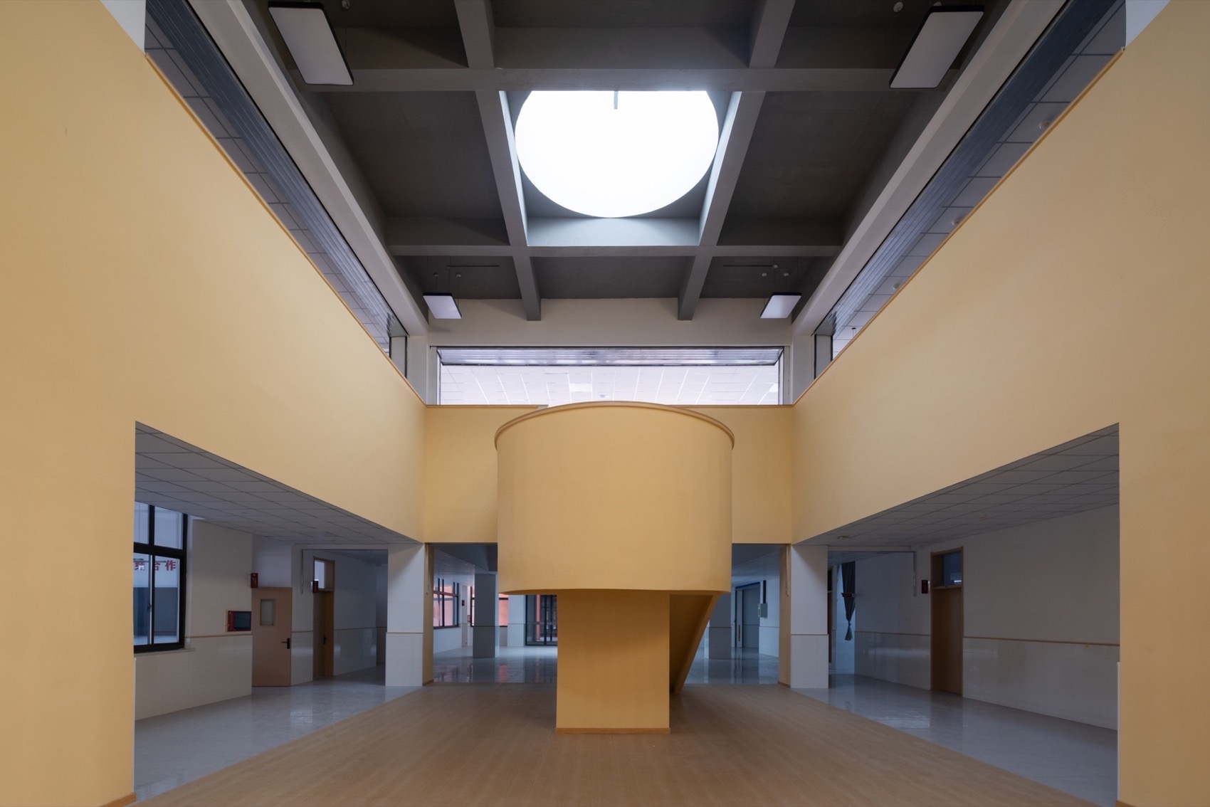 胡杨河市天北实验中学丨中国新疆丨江苏中锐华东建筑设计研究院荣朝晖工作室+趣锐(上海)-71