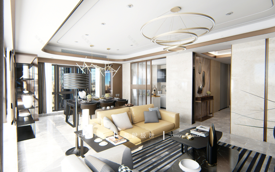 万科翡翠滨江精装设计,梁志天团队打造,UE4 引擎展示软装魅力-24