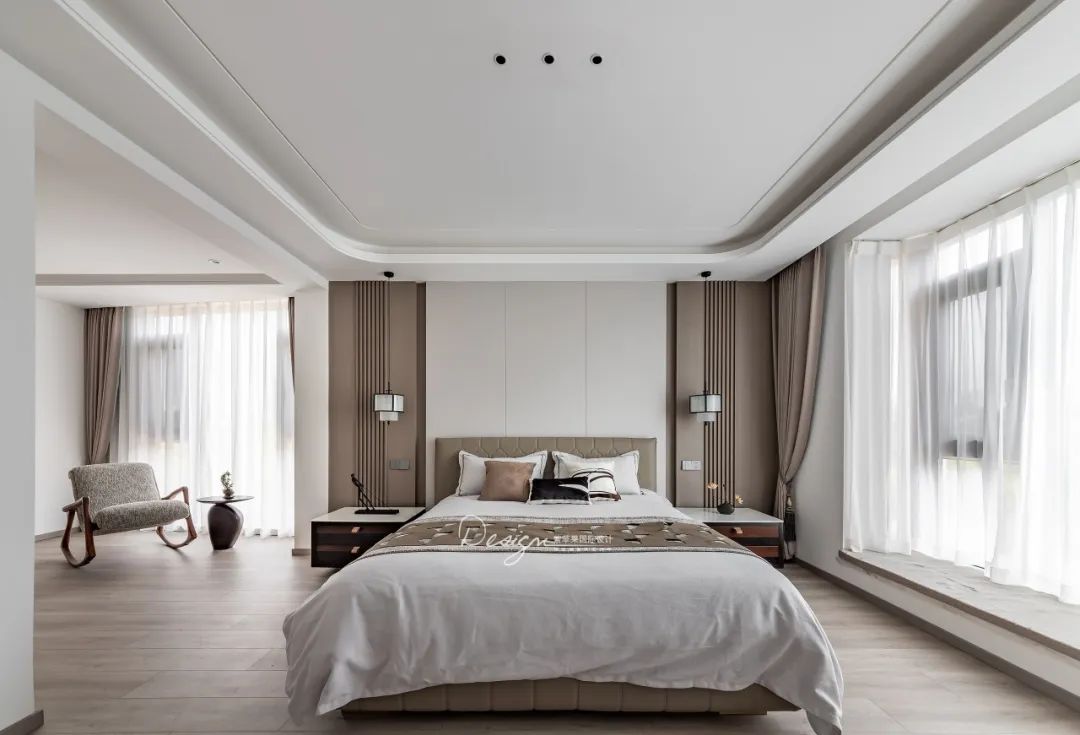 云康园简约中式设计丨紫苹果装饰集团-57