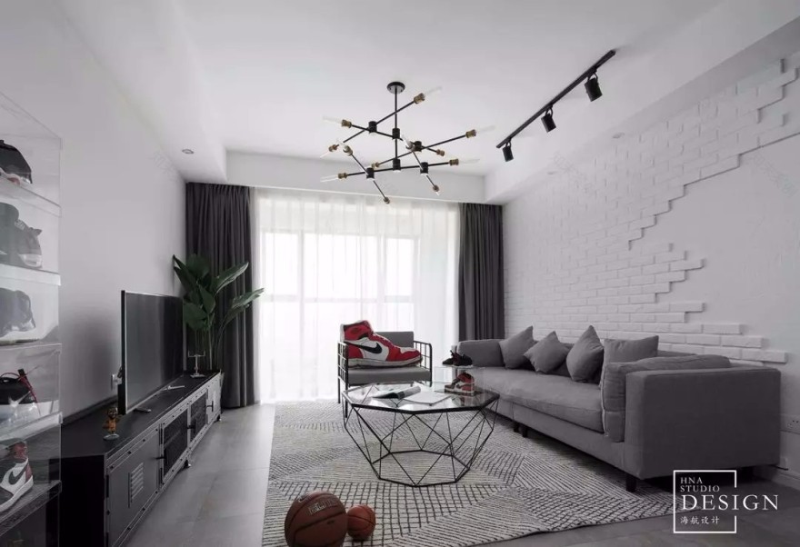 115㎡轻工业风住宅 海航设计-2