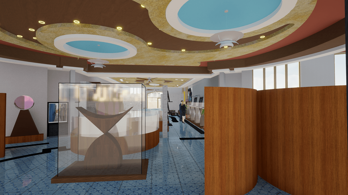 Anastasiya Gushchina丨博物馆丨MUSICAL MUSEUM DESIGN-8