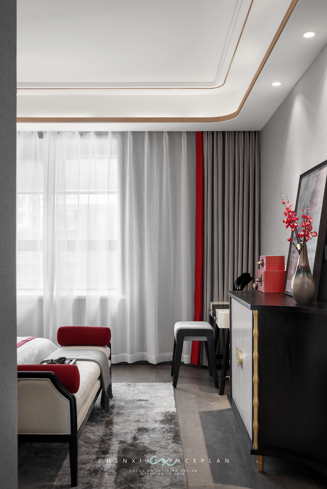 东城江南 230 平新中式样板间 | 辰夏作品,现代与传统的美学融合-50