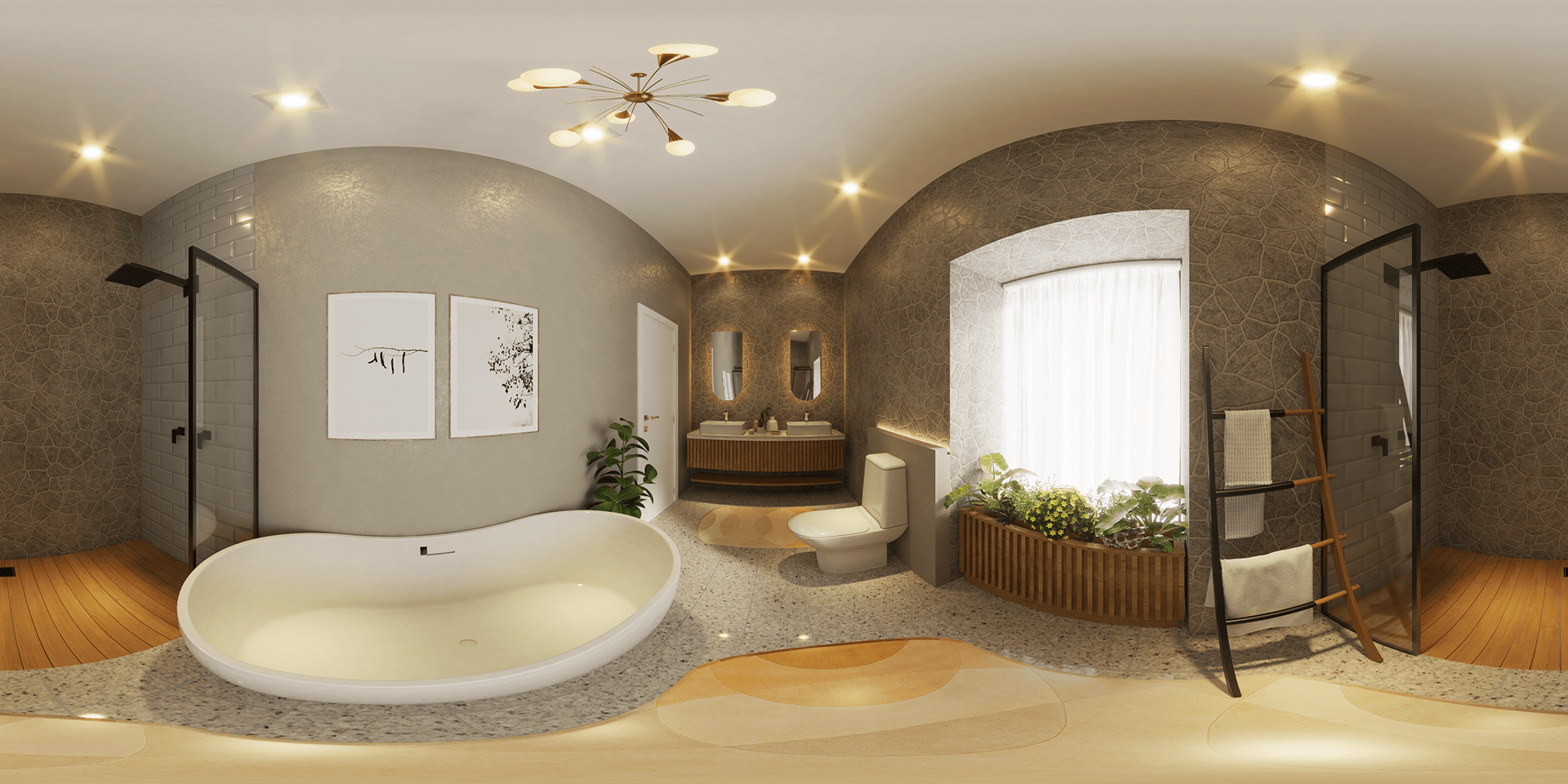 Where Stone Meets Comfort: A Master Bathroom Renovation-18