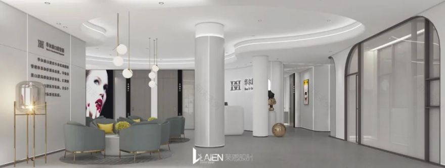 上海松江华尔康口腔 | 现代简约风格的口腔医疗空间设计-14