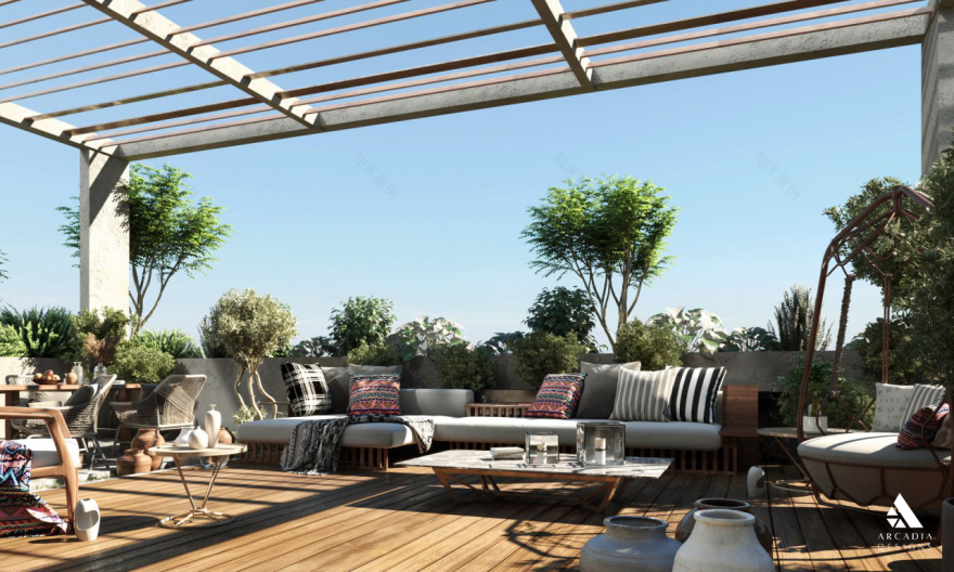 Roof Garden - ASEBE HOTEL-7