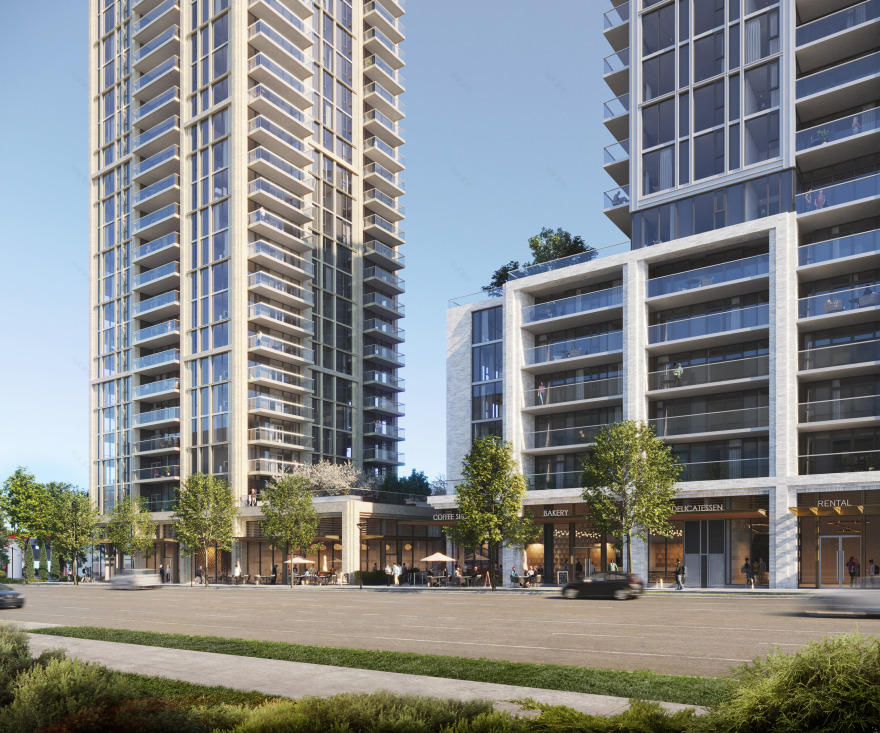 奥克里奇交通枢纽总体规划丨加拿大温哥华丨Hariri Pontarini Architects-18