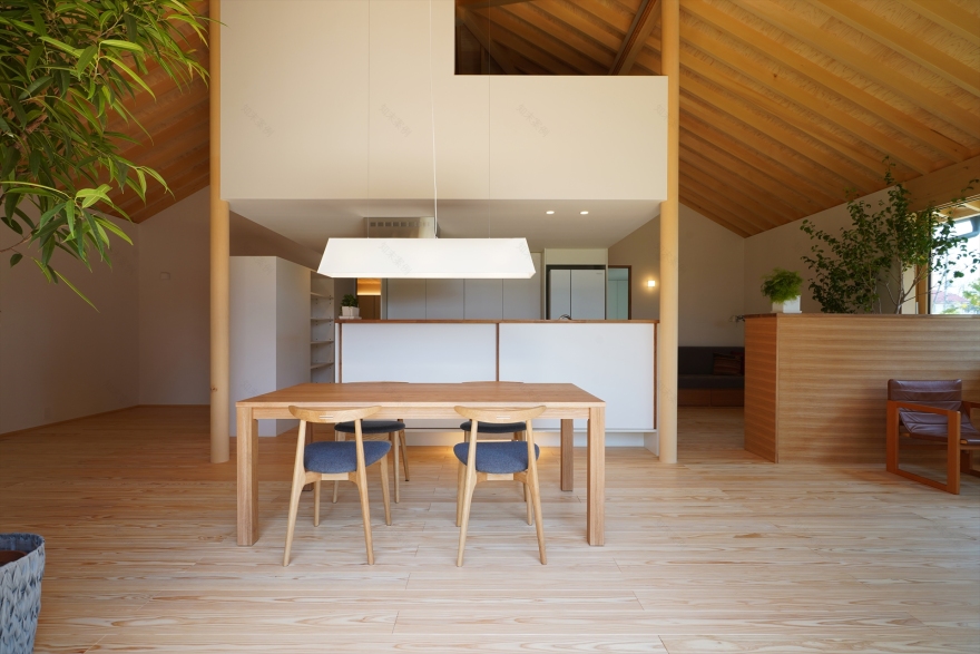 前橋の家/方形の平屋丨Mアトリエ 一級建築士事務所-7