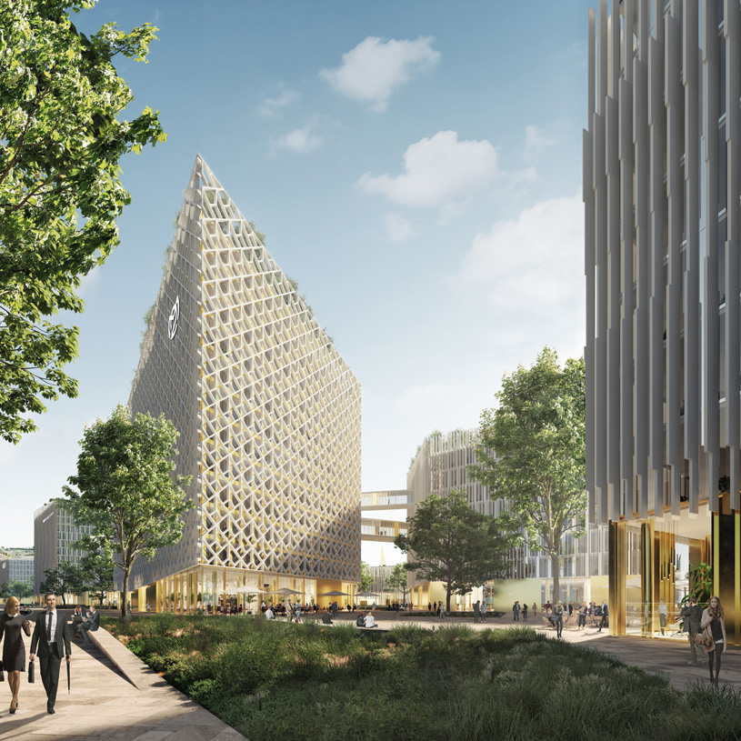 Golden City 项目 | 打造独特办公景观-1