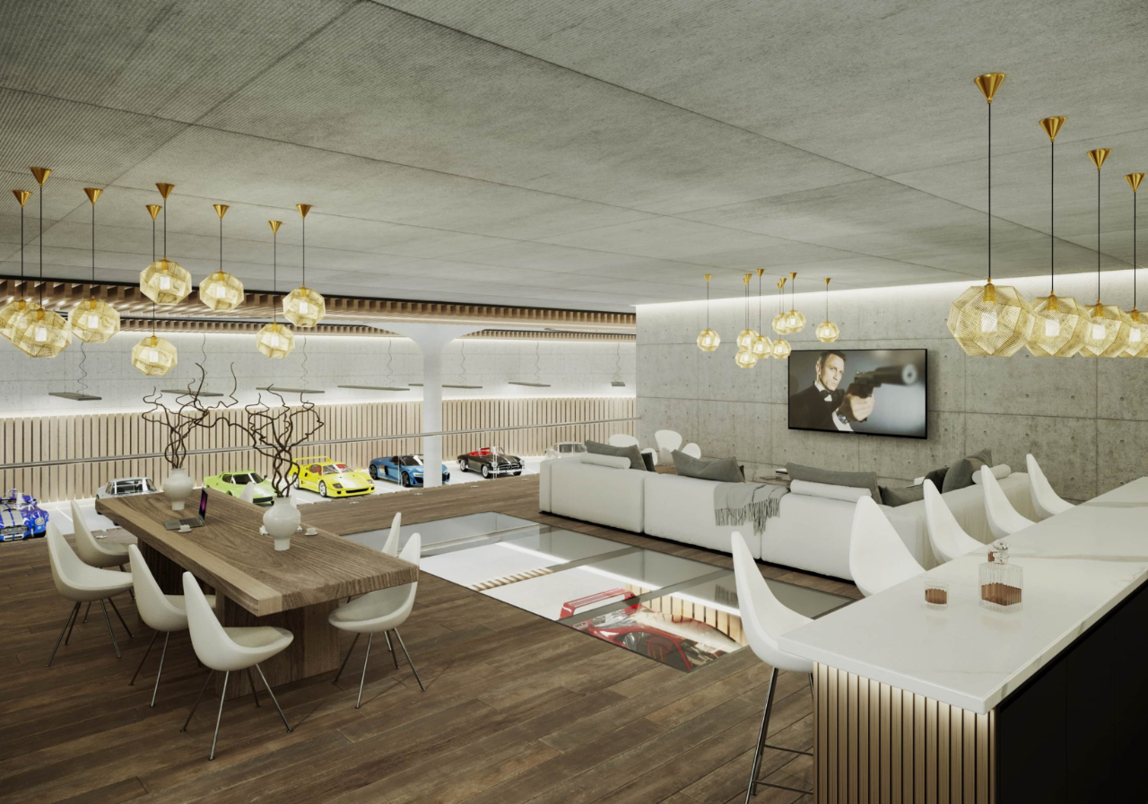 豪宅车库设计丨英国丨Jonathan Clark Architects-52