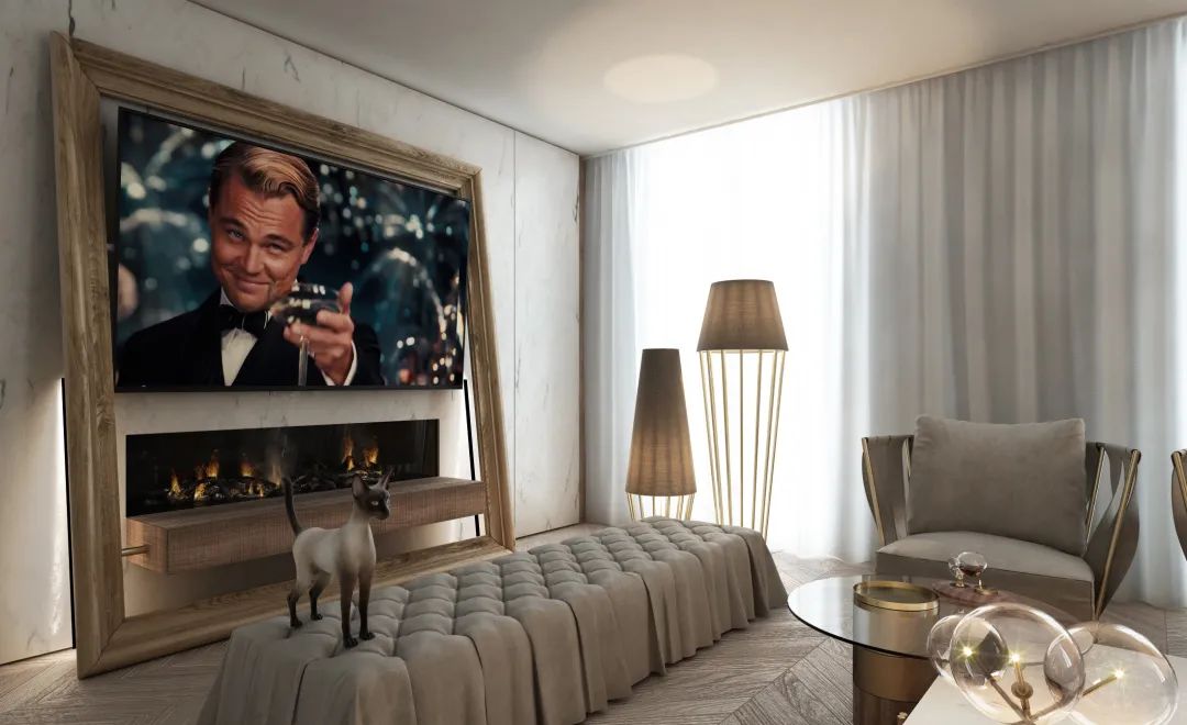 意大利伦巴第湖景大平层丨当地知名设计团队-8