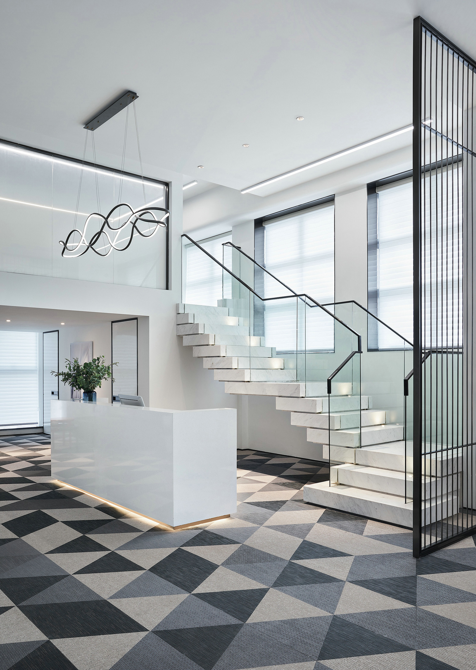 如墨设计｜创意美学玩转空中Loft办公样板-27