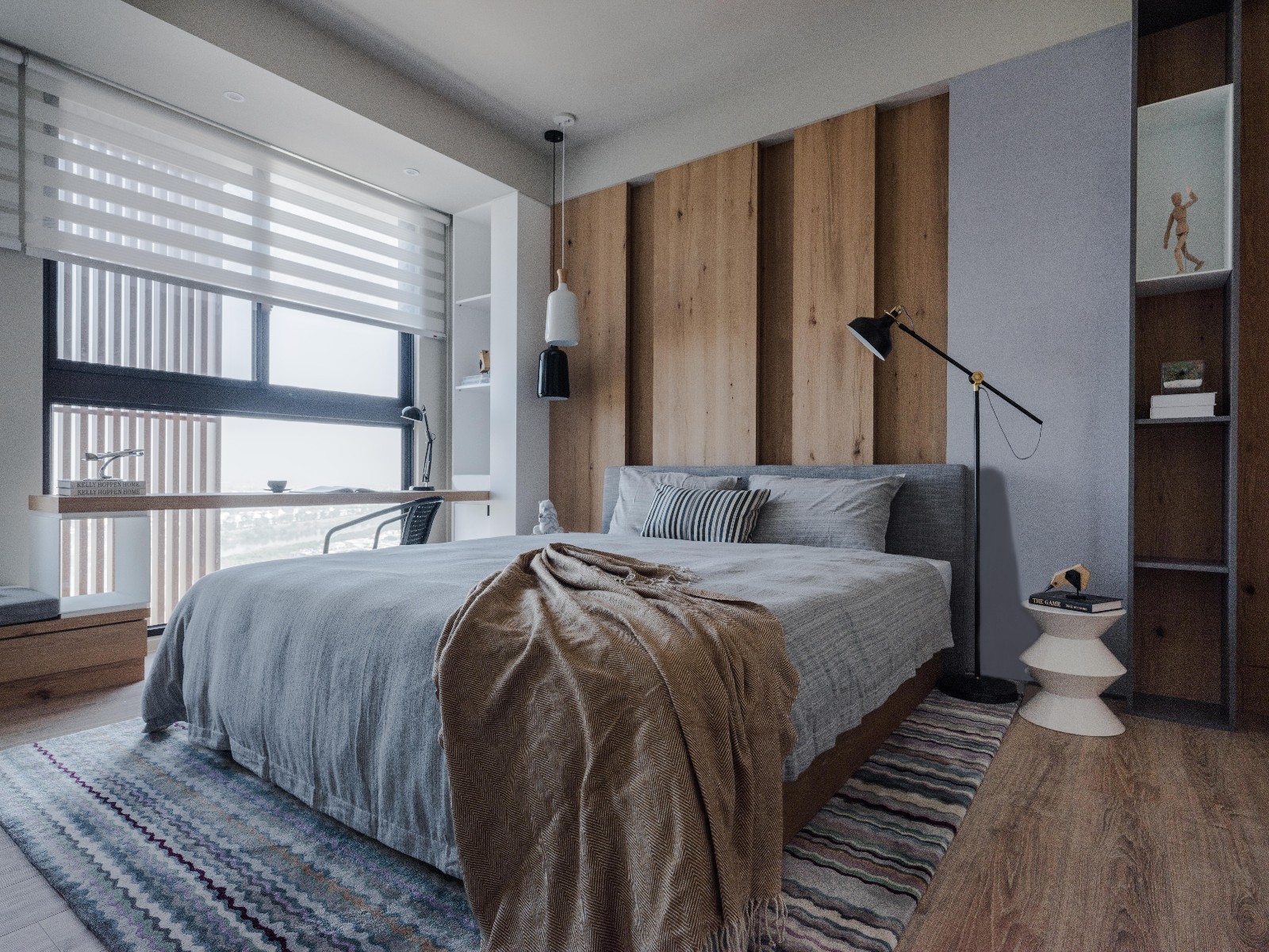 海暮色——现代风住宅  同育空间设计-18