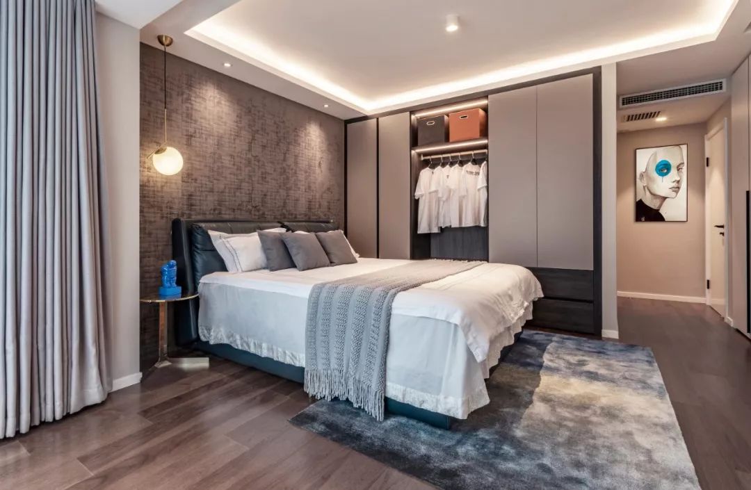 陈洁新作 | 度灰格调空间,金属皮革跨界碰撞-45