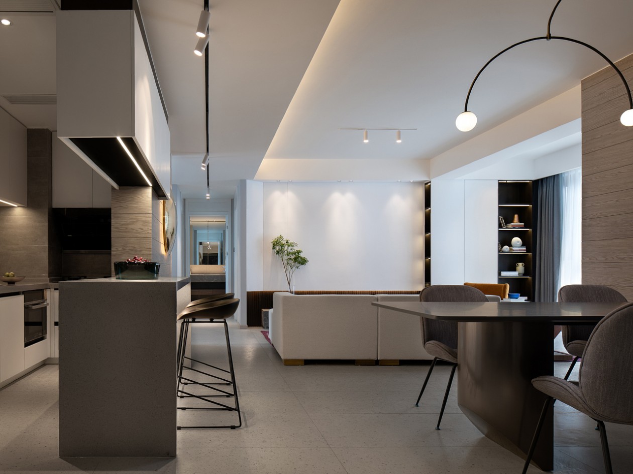 温暖交织的私人宅邸-7