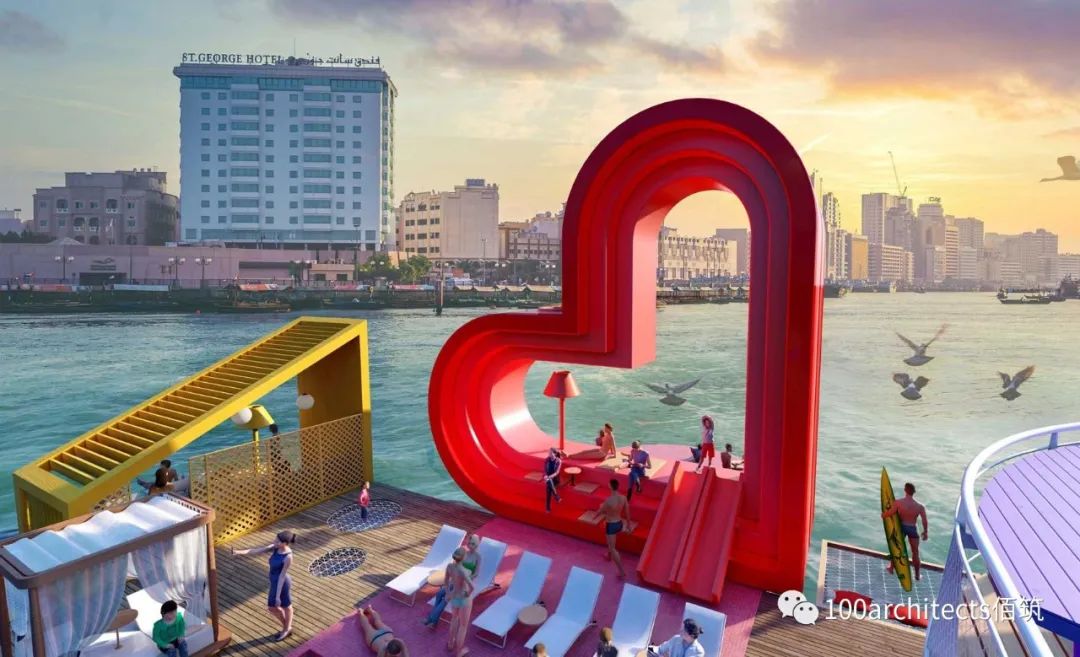 幻飘魔方泳池丨阿联酋阿布扎比丨佰筑建筑设计咨询(上海)有限公司-20